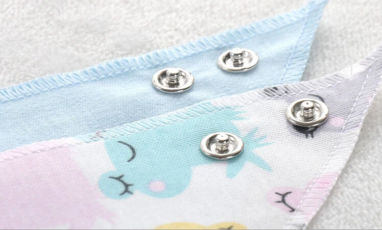 1 set baby bibs cotton girls boys bandana saliva towel burp bebes cloth Accessories Infant Animal Bavoir Newborn | Детская одежда и