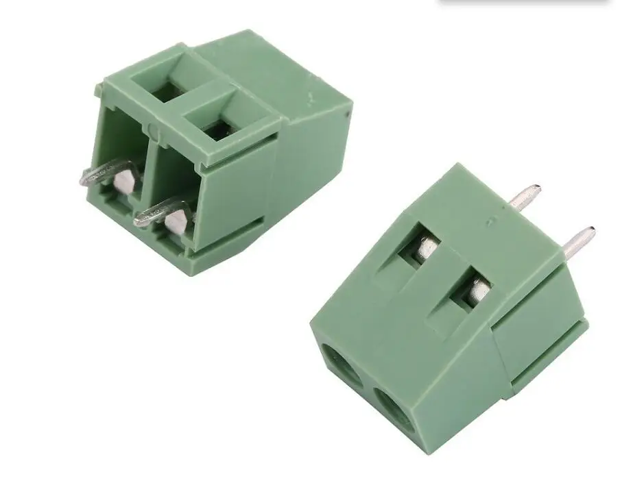 _ 5 00 мм 300 В 10A Шаг прямой игольчатый соединитель Pcb винтовой клеммный блок 2 Pin 3 |