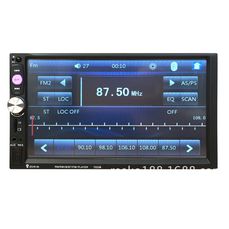 Bluetooth Hands-free вызов автомобиля Multim аудио HD 7 дюймов автомобильное радио встроенный