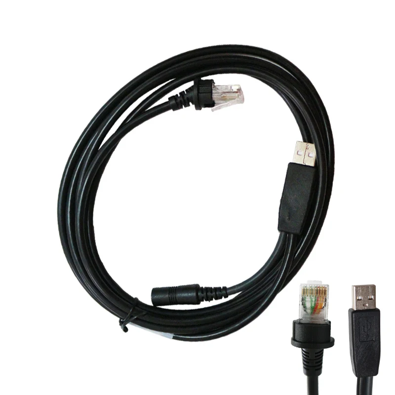 Новый 2 м USB портативный сканер штрих кодов прямой кабель для Honeywell MS7820 высокое