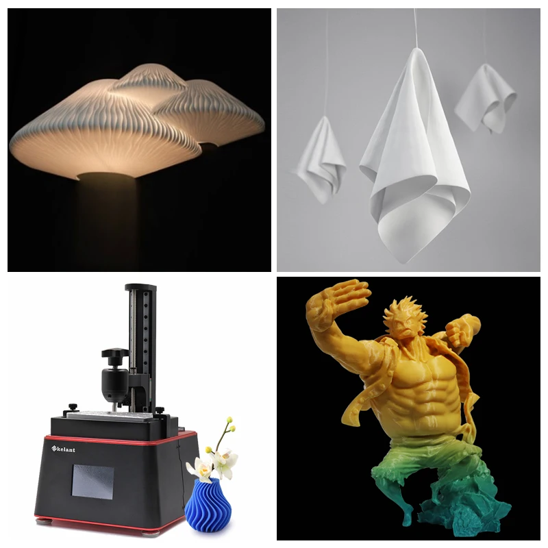 3D принтеры Kelant Orbeat D200 SLA DLP impresora 3 d набор УФ полимерный светильник 5 ''Настольный