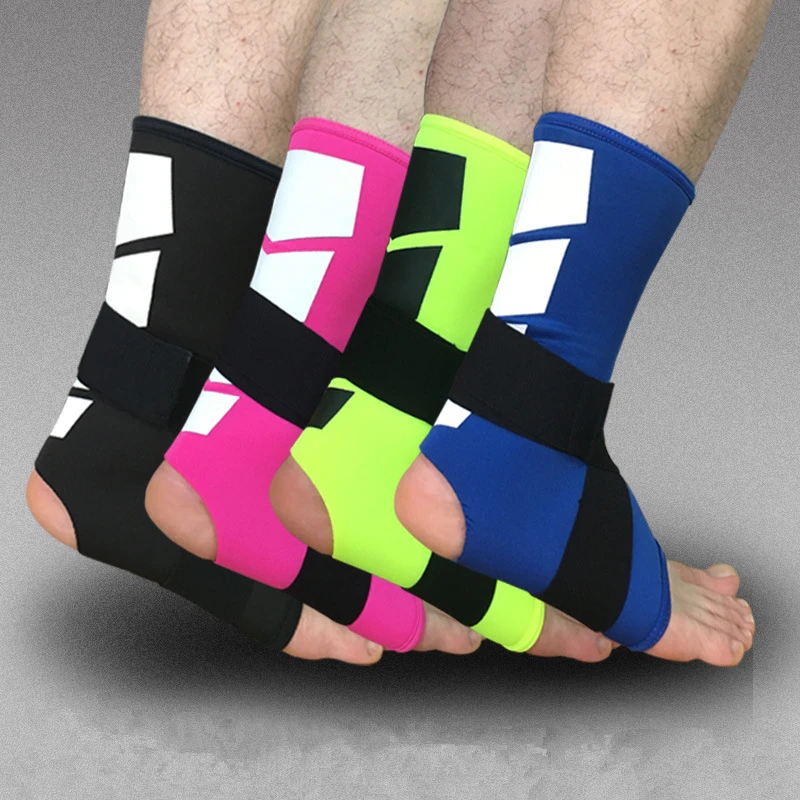 2 шт. спортивный дышащий протектор для поддержки лодыжки регулируемый бандаж