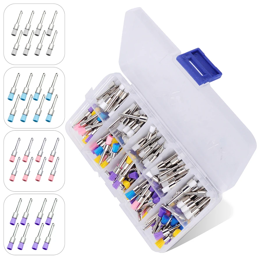 Зубная нейлоновая защелка плоская полировка отбеливание зубов полиром зубная