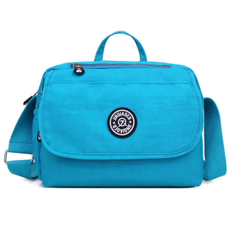 Для женщин сумка нейлон Сумки плеча через плечо Модные женские Школьные sac