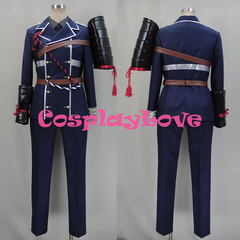 

Free shipping Custom Made Namazuo Toushirou Cosplay Costume from Sword Dance Touken Online Ranbu Anime Set Clothing Christmas