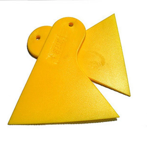 Желтые пластиковые автомобильные экраны для окон инструменты пленки плиты