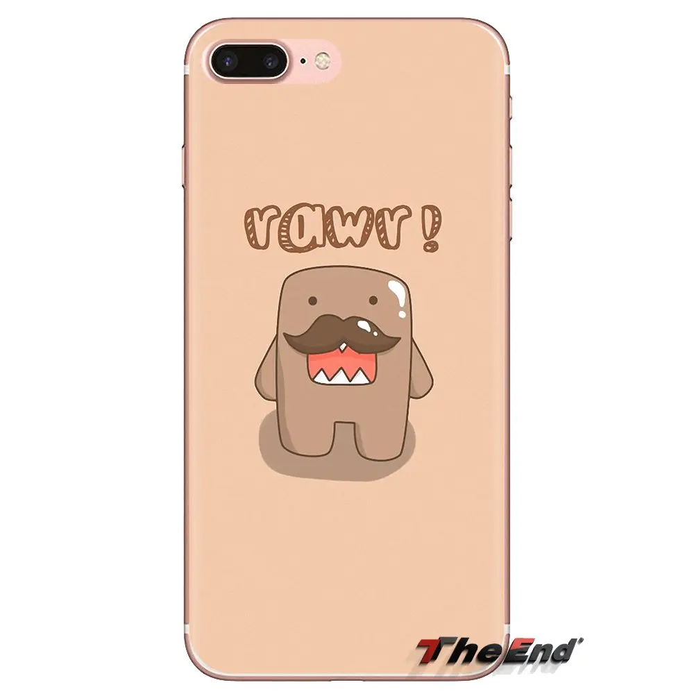 Domo kun мягкие прозрачные чехлы для Samsung Galaxy S3 S4 S5 Mini S6 S7 Edge S8 S9 S10 Plus Note 3 4 5 8 9 |