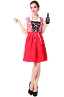 new oktoberfest women costume beer festival october maid dress skirt apron costume girls banquet bavarian dirndl fancy dress