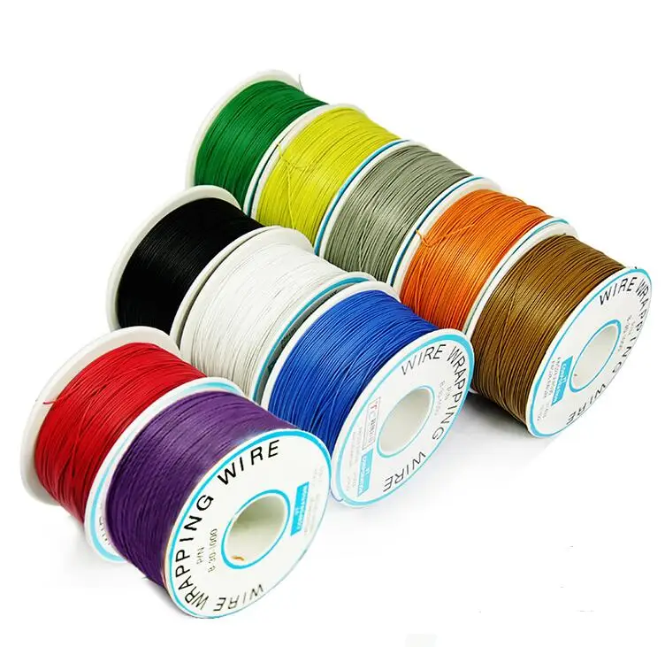 

FEORLO 250 meters electrical wire, wrapping wire high quality 30awg OK Line Circuit Board PCB Jumpers Fly Airline Connect line