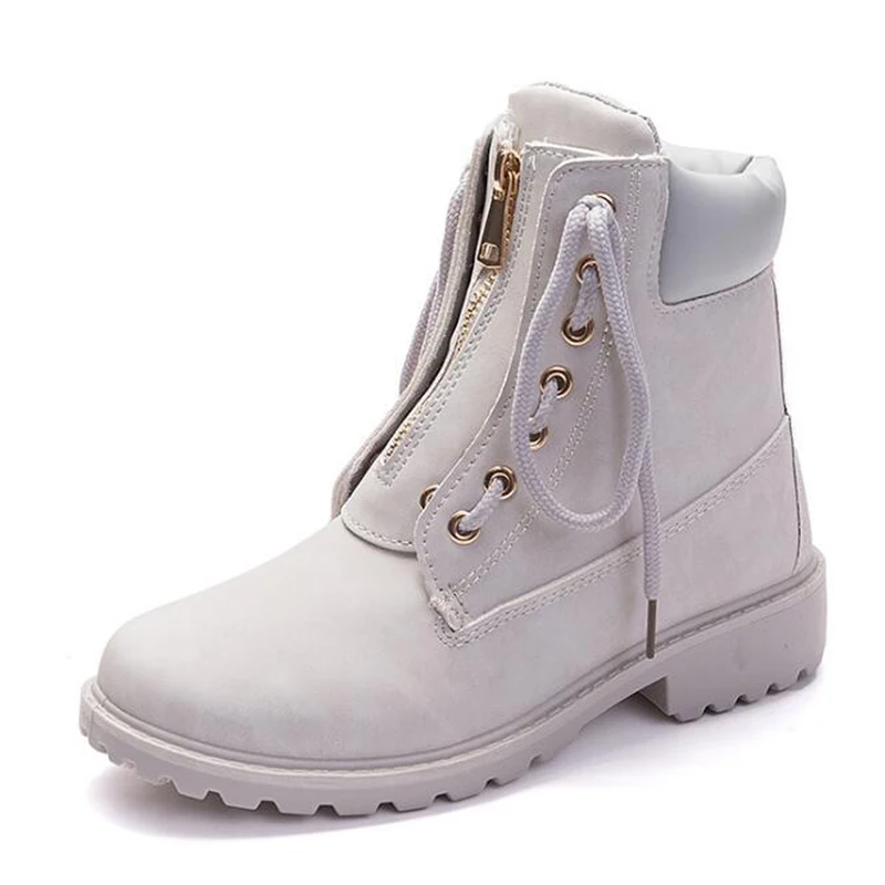 HEE GRAND/мотоботы на платформе зимние теплые резиновые женские ботильоны