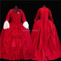 tailoredred taffeta lace french duchess civil war theatre dress victorian colonial medieval renaissance dresses hl 290