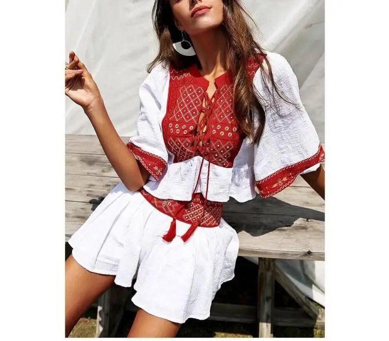 Летнее платье высшего качества белые ажурные сексуальные женские платья с