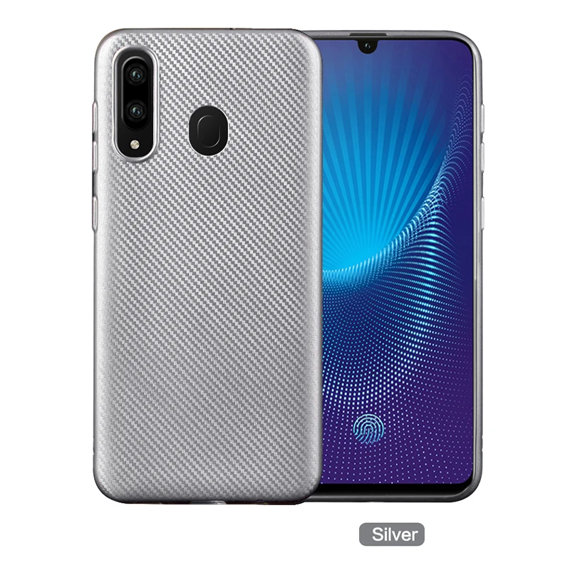 углеродные волокна узор силиконовый чехол на samsung galaxy a30 SM-A305 чехлы мягкий