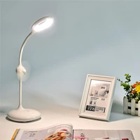 new usb led table lamp eye protection with mini fan for reading desk lights night light childrengift