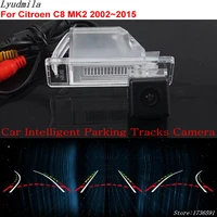 lyudmila car intelligent parking tracks camera for citroen c8 mk2 20022015 car back up reverse rear view camera