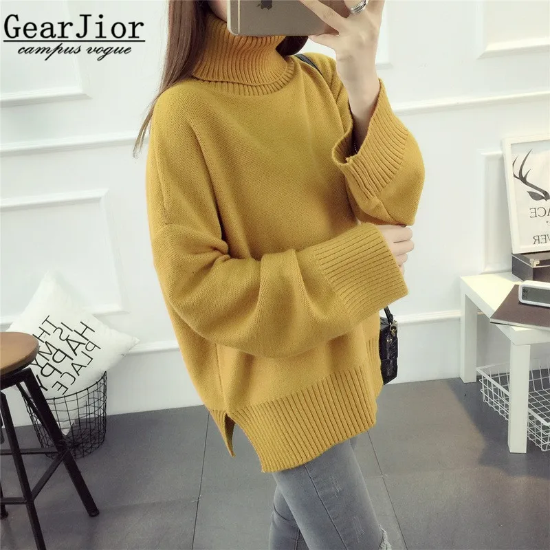 Новинка 2017 года Лидер продаж женские осенне-зимние свободные вязаные свитера