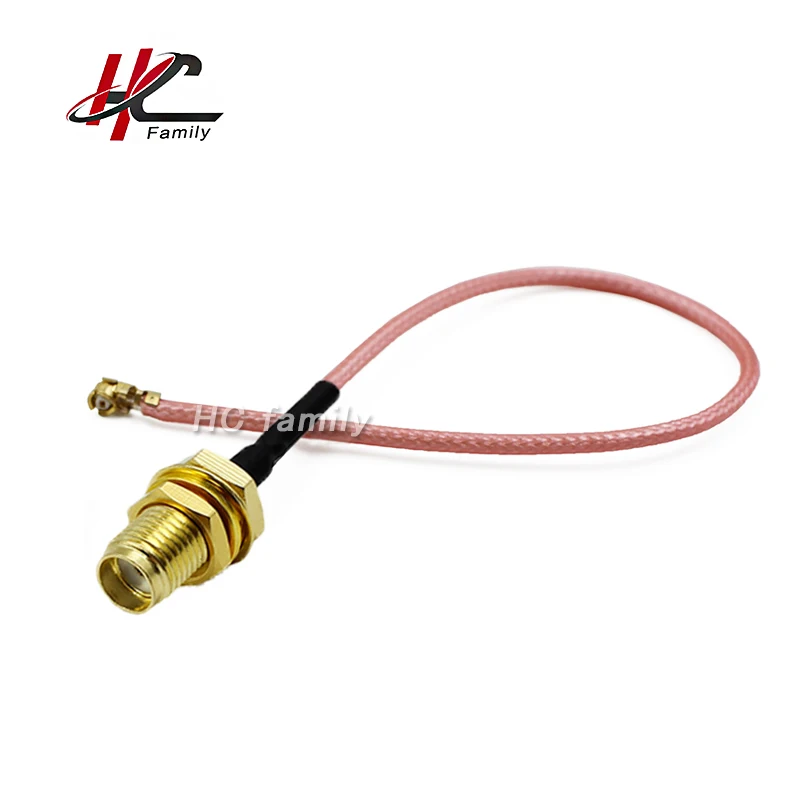 Extension pigtail SMA Female Jack to U.FL IPEX connectors RG178 cable
Extension pigtail SMA Female Jack to U.FL IPEX connectors RG178 cable