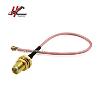 extension pigtail sma female jack to u fl ipex connectors rg178 cable