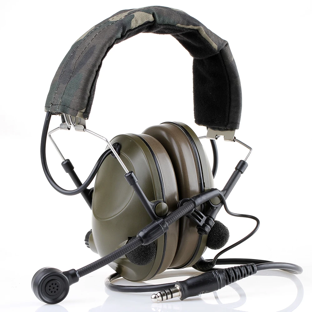 Z Tactical Z042 Peltor звук ловушка гарнитура военного версия Combat микрофон Airsoft Пейнтбол