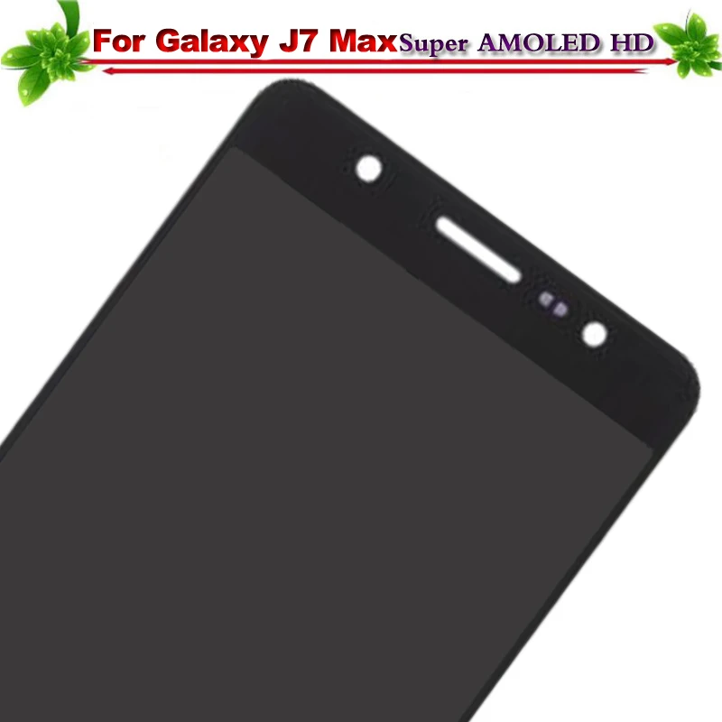 Для SAMSUNG Galaxy J7 Max 2017 ЖК дисплей Дисплей Сенсорный экран дигитайзер в сборе для G615 SM
