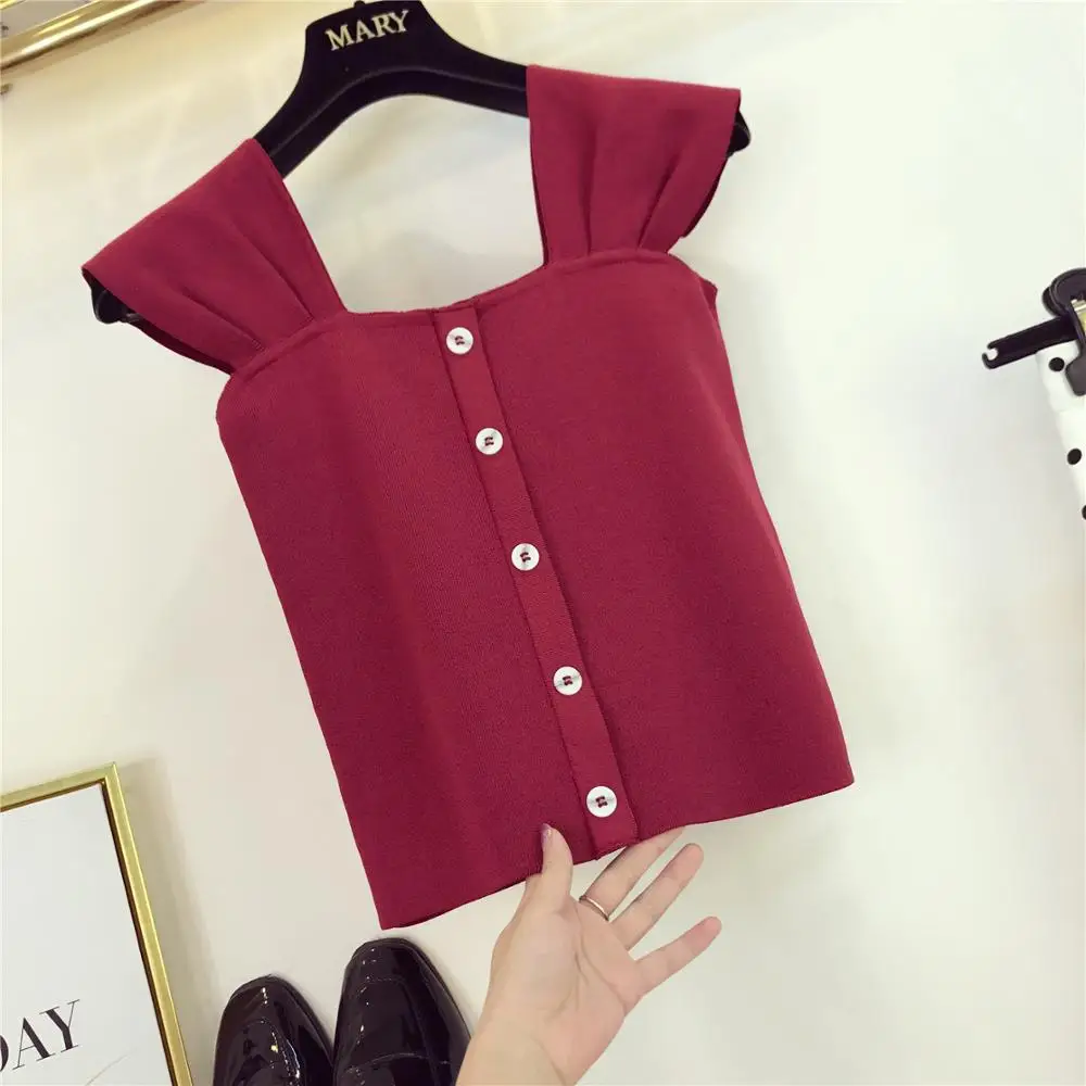 Женские винно красные топы и трапециевидная юбка в горошек комплект из 2