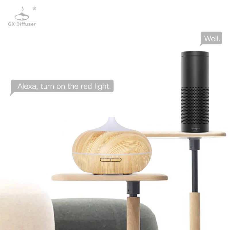 GX. Diffuser LED &amp Timer Settings Aroma Smart Wifi эфирное масло Ароматический диффузор