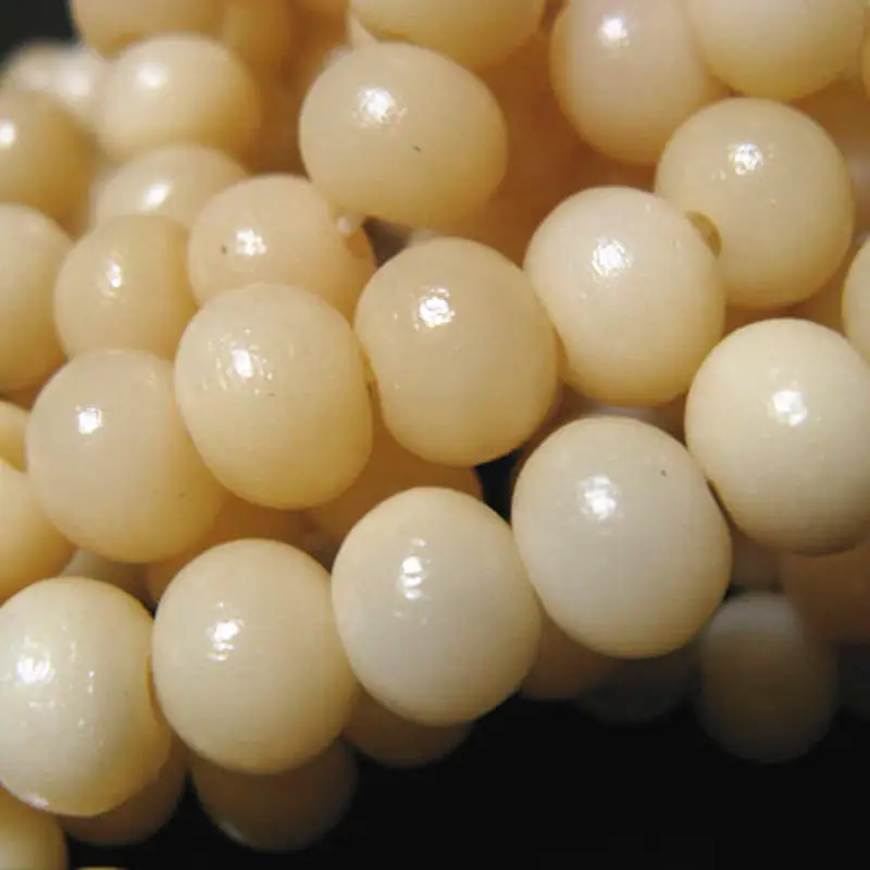 

Real Ox Bone Oiled Prayer Beads 6mm 8mm 10mm 12mm 14mm 108beads Mala TSB0292