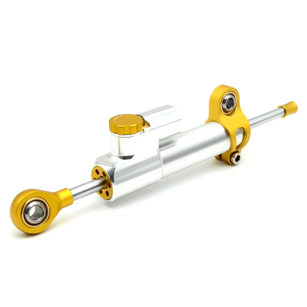 gold silver and box Мотоциклетный демпфер руля StabilizerLinear демпфер руля для HONDA CBR900 CBR919 929 CBR1100XX CBR 600 F4i CB600F - Цвет: gold silver and box