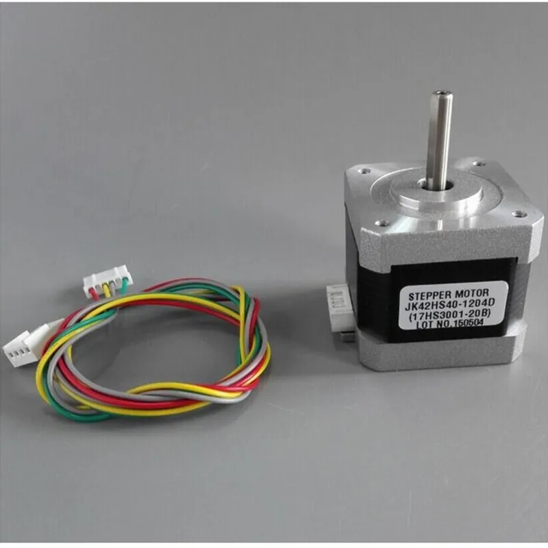 

1.8 degree Nema17 stepper motor 1.2A 0.4N.m 40mm 42HS40-1204 Nema17 stappenmotor 4-lead for 3D printer