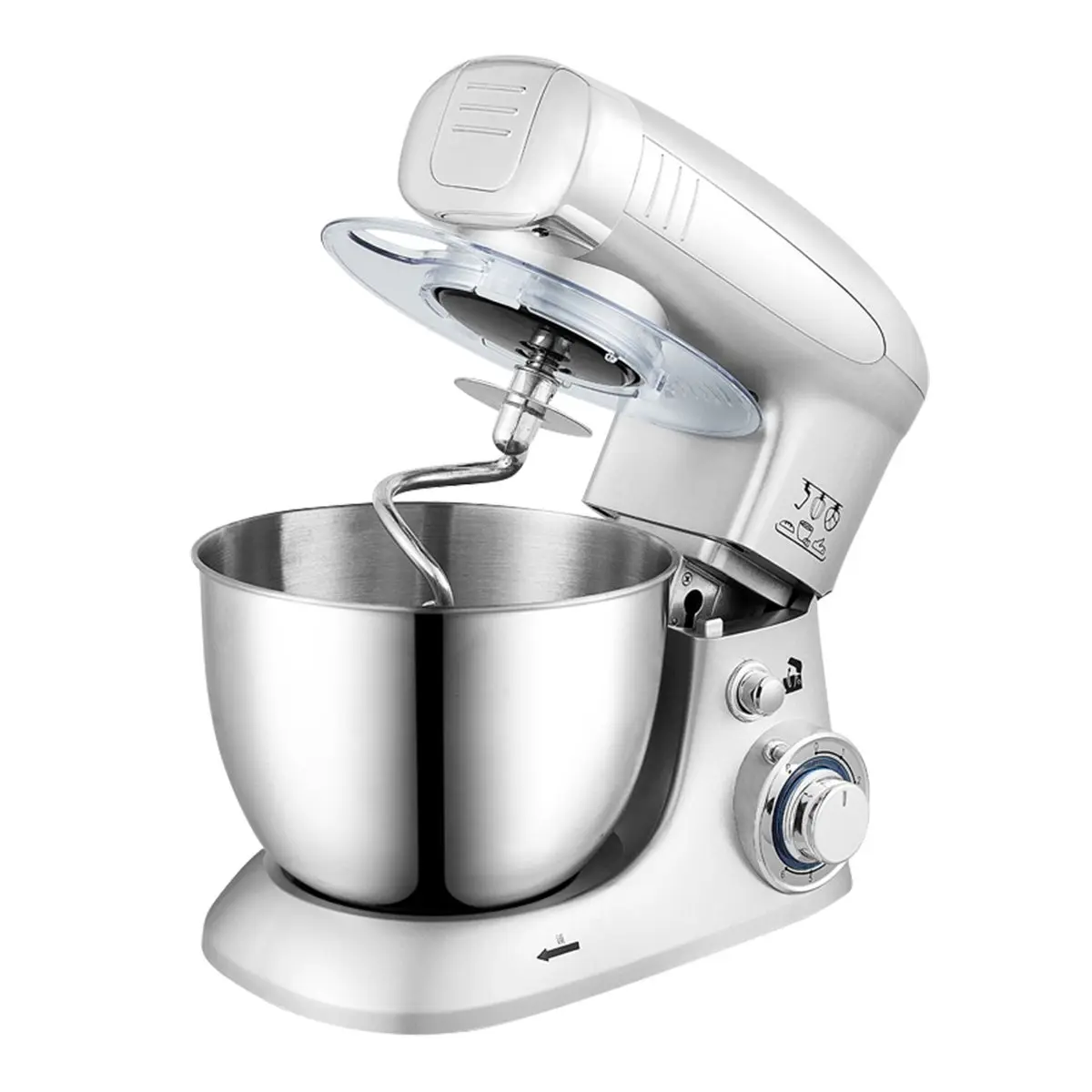 New Stand Mixer 6 Speed Multifunctional Electric Food-Blender Mixer 1000W Meat Grinder Food Processor Dough Beater Kitchen Tools