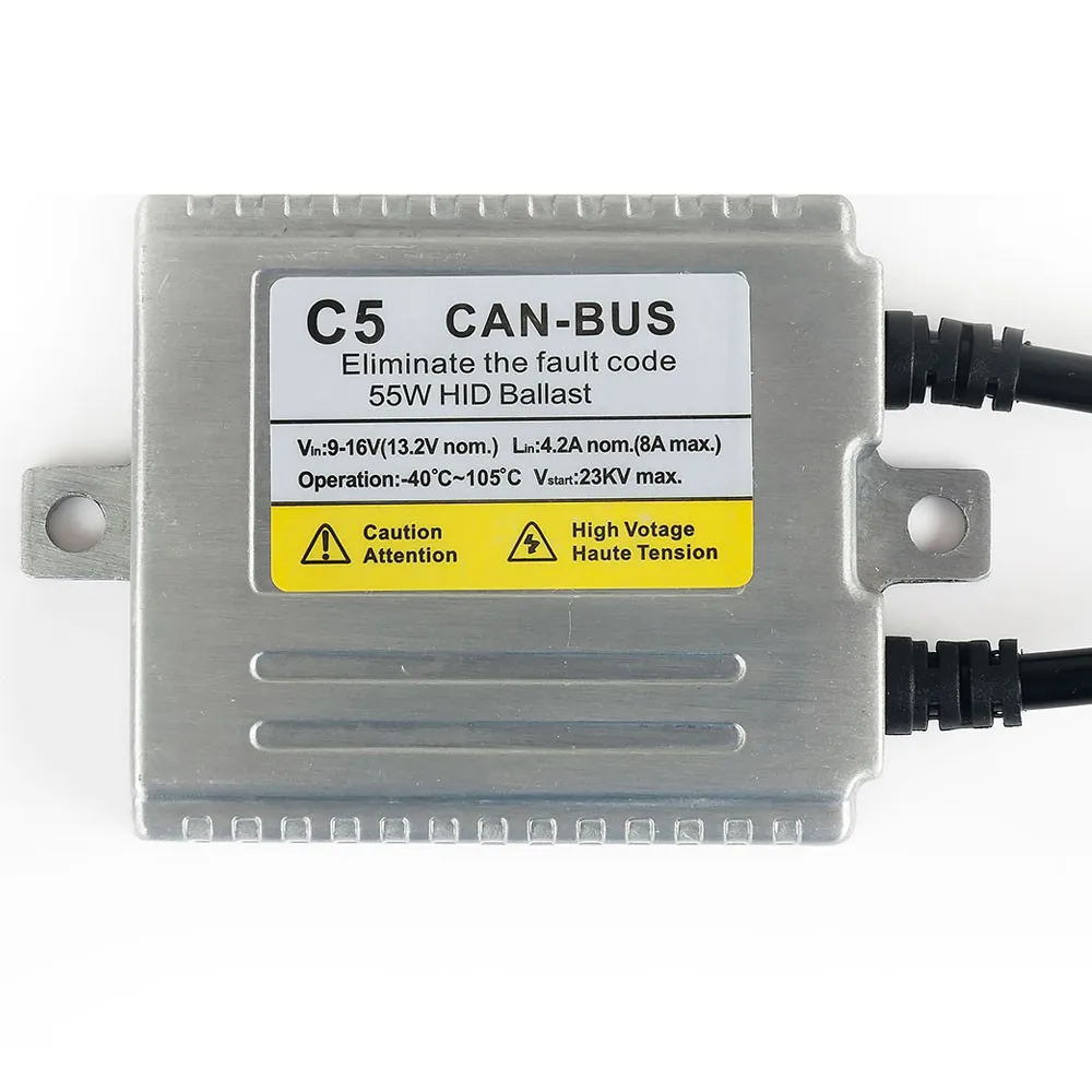 Ксеноновая H7 Canbus HID Kit D2S H1 H4 H11 H3 HB4 9005 9006 ксеноновая лампа для автомобильных фар AC 55