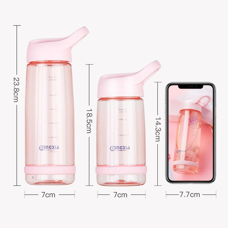 550ml 850ml Water Plastic Bottle Gourde En Plastic Sport Shaker Bottle Protein Shaker Drink Bottle Plastic With Straw Travel