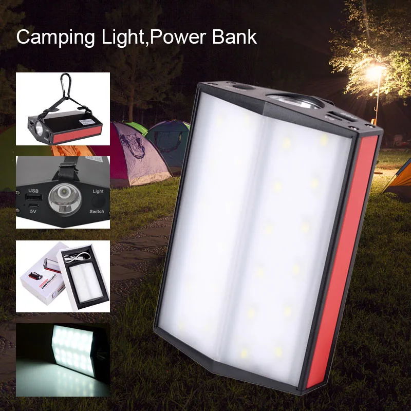 'Лучший' зарядный фонарь для кемпинга переносной телефон зарядное устройство