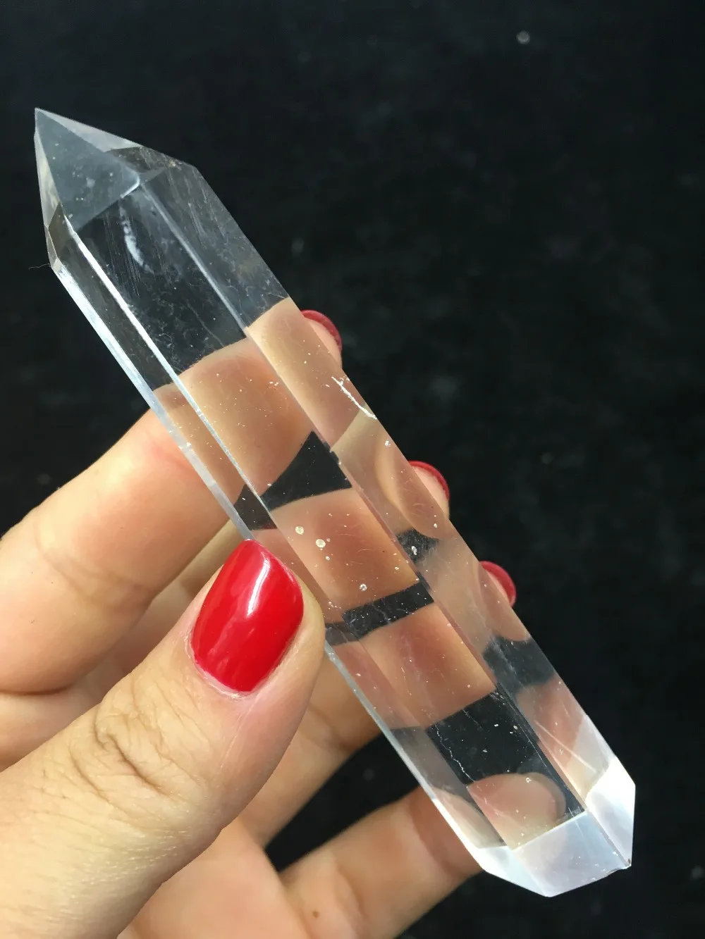 Белая кварцевая палочка для заживления|crystal and pearl necklace|crystalwand scanner |