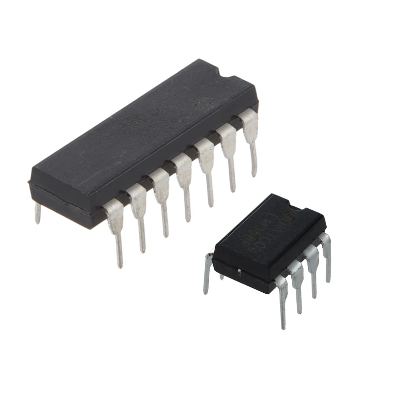 10 x LM324N низкая мощность Quad DIP 14 операционный усилитель. И 10x LM358N низкомощный 8
