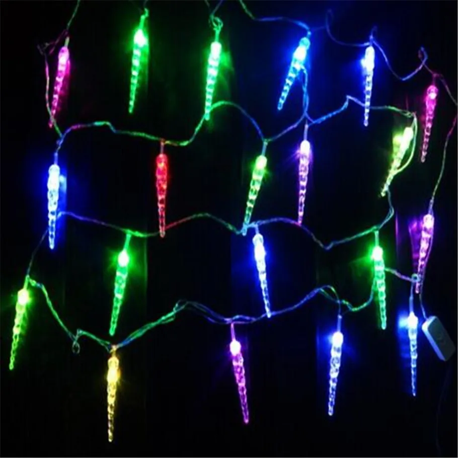 10 м 50 светодио дный LED Icicle String Light Новый год Рождество Xmas Свадебная вечеринка