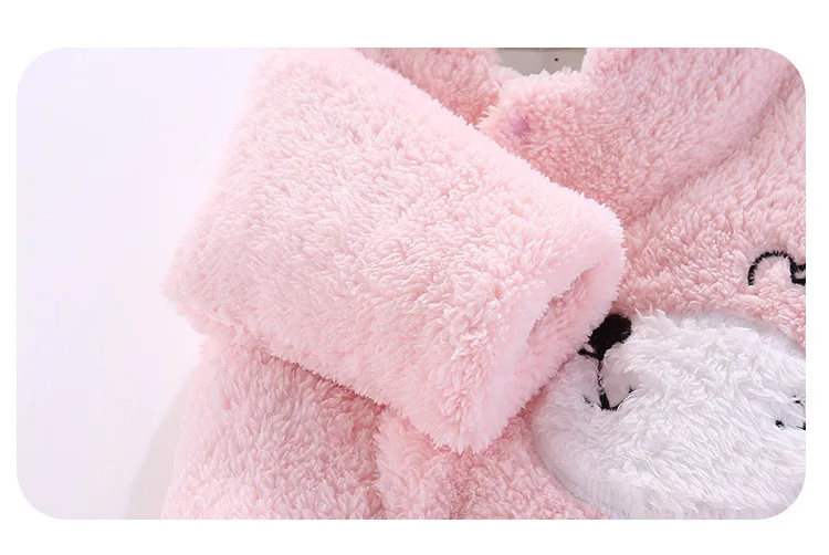 Детские комбинезоны зимняя одежда из хлопка для маленьких мальчиков и девочек