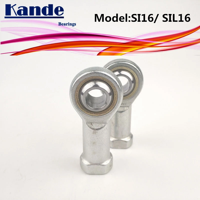 Kande подшипники PHSA16 PHSAL16 SI16T/K SI16 SI16LT/K SI16L SI16T 2 шт. стержень конец подшипника M16
