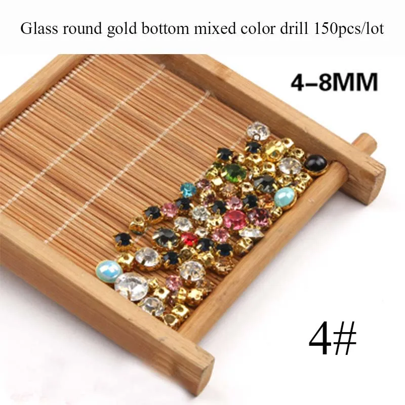 Glass Hand-stitched Drilling Clothing Dress Stone DIY Rhinestone Accessories Material | Дом и сад