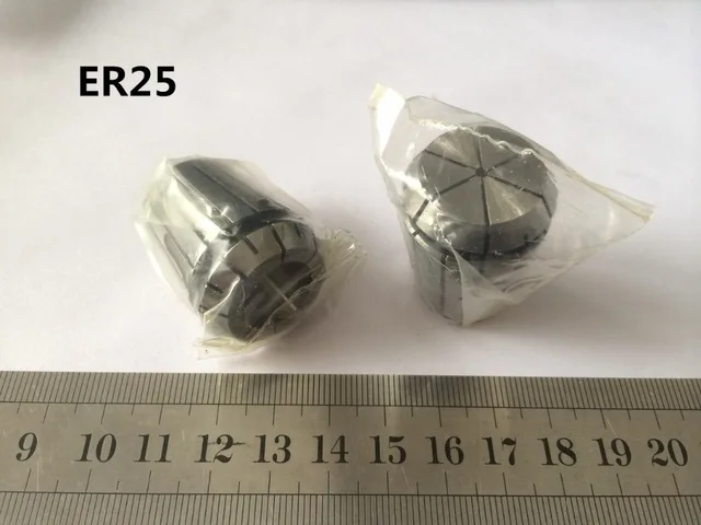 ER25 16 мм прецизионные Пружинные цанги высокого качества для цангового патрона