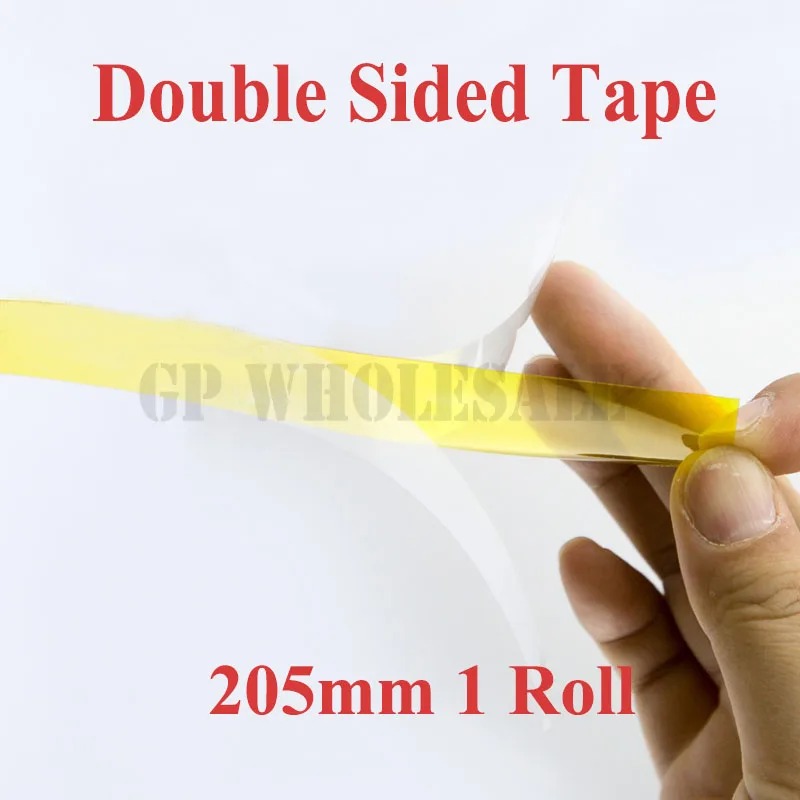 205mm*20M 0.1mm Thick, High Temperature Resist, Two Face Adhesive Tape, Polyimide Film for PCB Shield, SMT