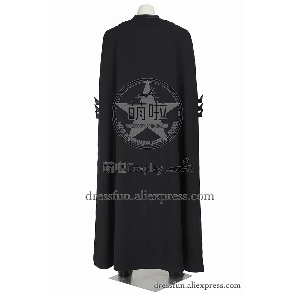 Batman The Dark Knight Rises Cosplay Costume Bruce Wayne with Cape Black Suit Uniform Full Set Fast Shipping Halloween | Тематическая