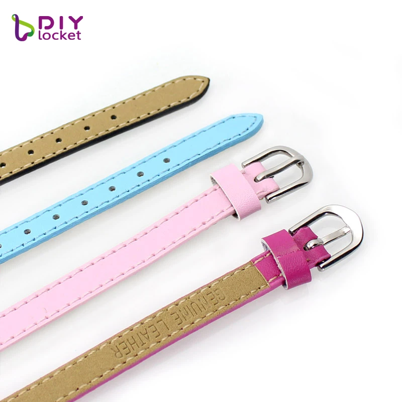 20 шт. подвески из натуральной кожи для браслета 8 мм|wristband bracelet|8mm slide charmsbracelet fit |