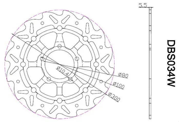 Бесплатная доставка moto Тормозной Диск Для KAWASAKI ZX10R ZX-10R ZX-R1000 ZXR 1000 2004-2007 |