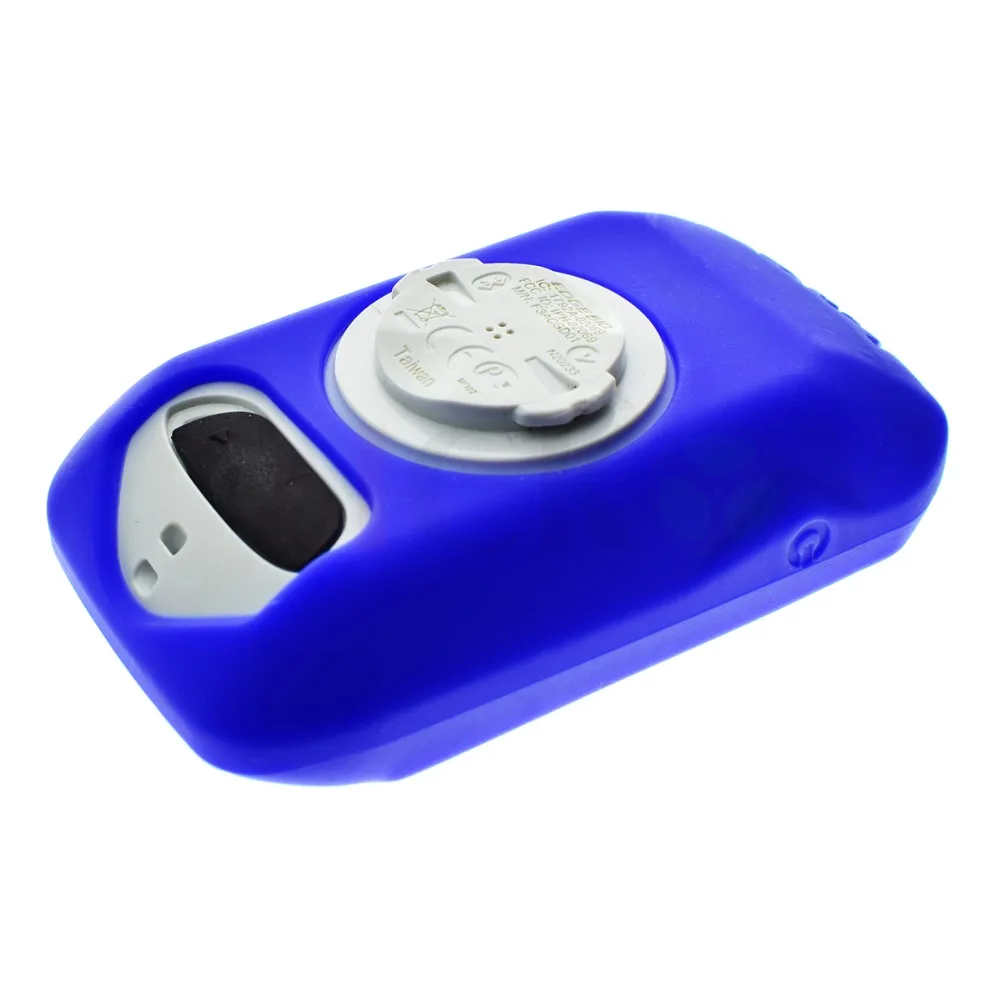 Чехол для уличного дорожного/горного велосипеда резиновый темно-синий чехол