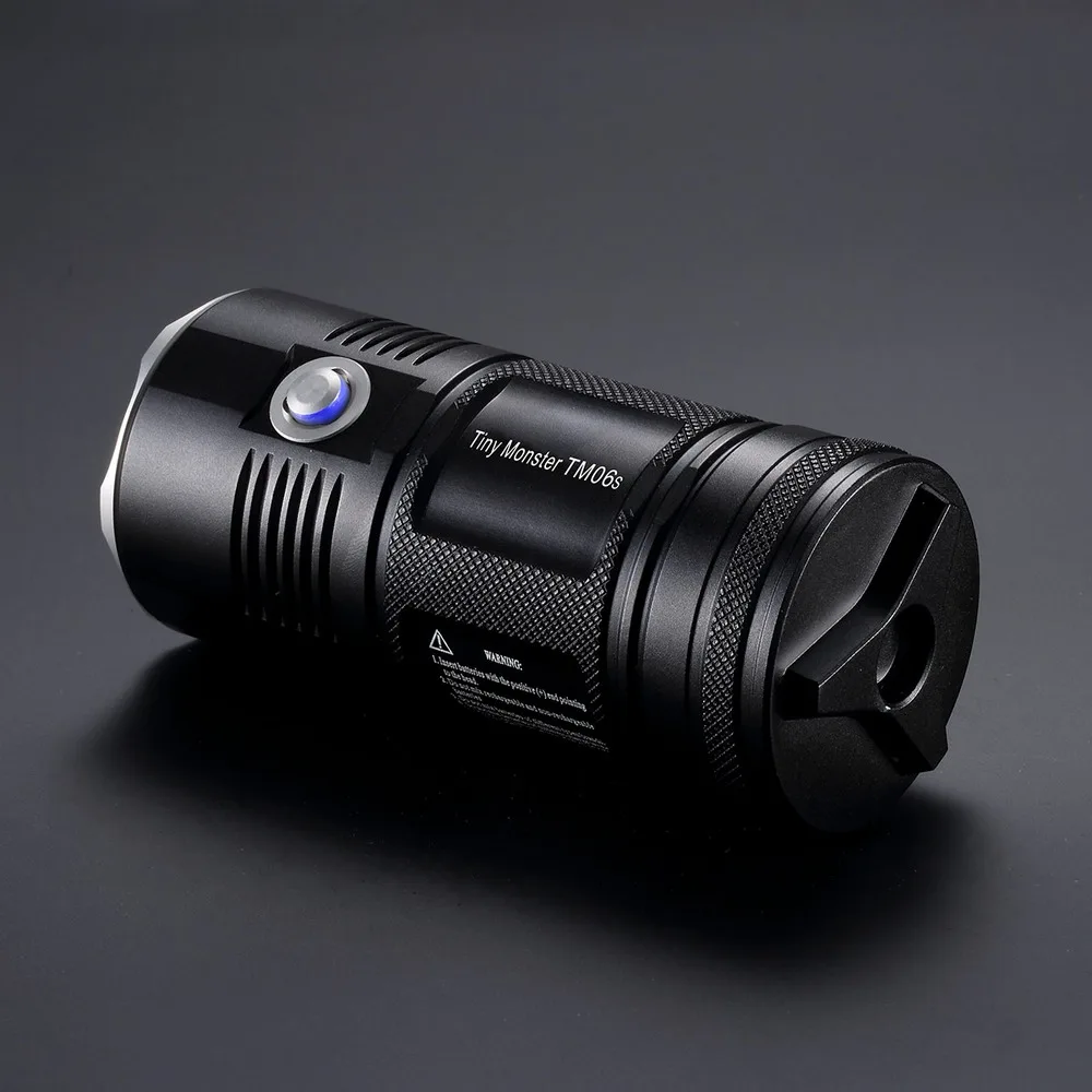 Фонарик NITECORE TM06S 4 * CREE XM L2 U3 макс. 4000 люмен расстояние луча 359 м фонарь фонарик с 4*18650