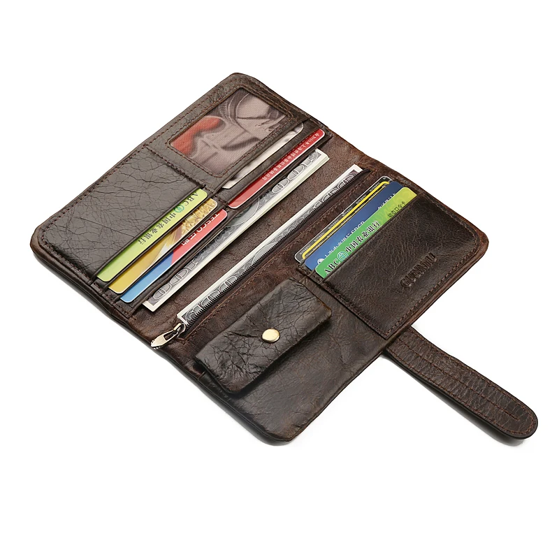 GUBINTU 2019 кошельки из натуральной кожи высококачественный клатч винтажный стиль