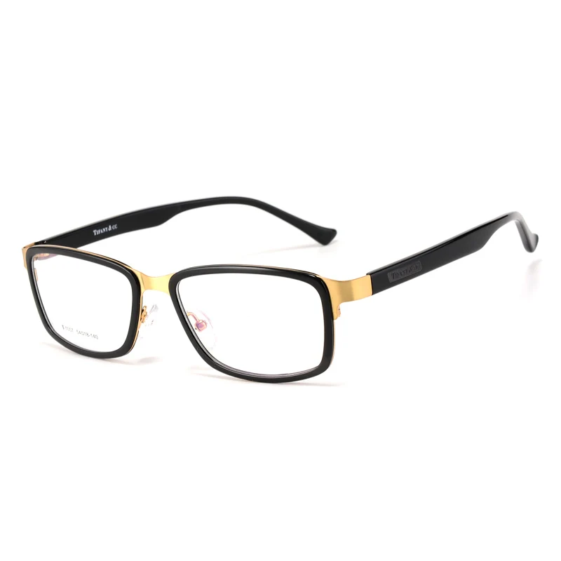 Оправа для очков с квадратной оправой мужчин и женщин оптические простые оправы