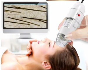 Тестер кожи, детектор кожи головы, детектор складывания волос, Usb-подключение, компьютер, телефон, Hd-анализатор волос, анализатор кожи 500 раз HD