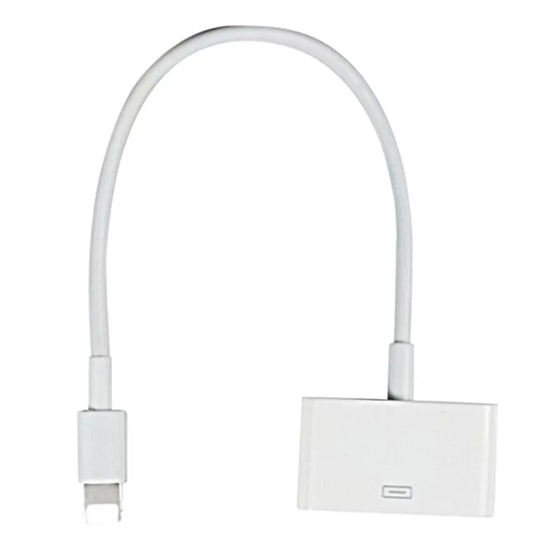 30-pin-8-pin Кабель-адаптер для iPhone Поддержка синхронизации и зарядки не поддерживает аудио-видео выход адаптер для apple